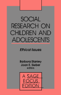 Social Research on Children and Adolescents: Ethical Issues