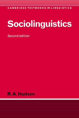 Sociolinguistics - Hudson, R. A.