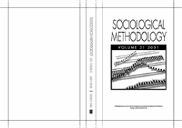 Sociological Methodology, Volume 31, 2001 - Sobel, Michael E (Editor), and Becker, Mark P (Editor)