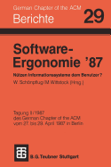 Software-Ergonomie '87 N�tzen Informationssysteme Dem Benutzer?