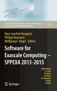 Software for Exascale Computing - Sppexa 2013-2015