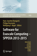 Software for Exascale Computing - Sppexa 2013-2015