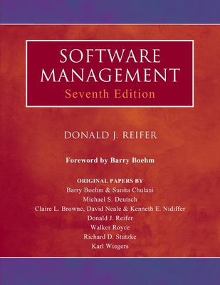 Software Management - Reifer, Donald J (Editor), and Boehm, Barry (Foreword by)