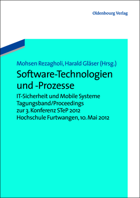 Software-Technologien Und -Prozesse - Rezagholi, Mohsen (Editor), and Gl?ser, Harald (Editor)