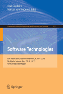 Software Technologies: 8th International Joint Conference, Icsoft 2013, Reykjavik, Iceland, July 29-31, 2013, Revised Selected Papers