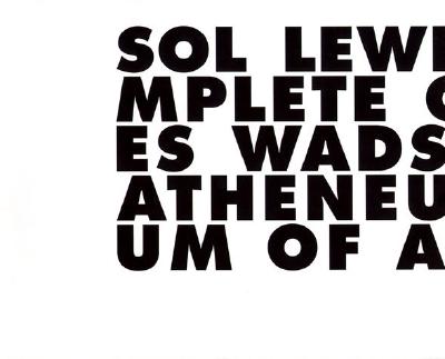 Sol LeWitt: Incomplete Open Cubes - Baume, Nicholas (Editor), and Lewitt, Sol
