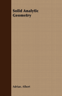 Solid Analytic Geometry