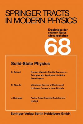 Solid-State Physics - H�hler, Gerhard, and Fujimori, Atsushi, and K�hn, Johann