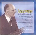 Solomon Concert Recordings, Vol. 1: Beethoven & Tchaikovsky