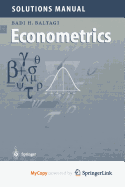 Solutions Manual for Econometrics