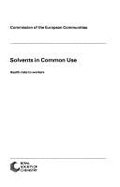 Solvents in Common Use,