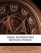 Some Interesting Boston Events