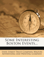 Some Interesting Boston Events...