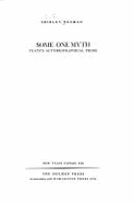 Some One Myth: Yeat's Autobiographical Prose