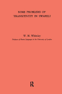 Some Problems of Transitivity in Swahili