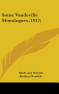 Some Vaudeville Monologues (1917)