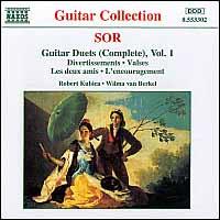 Sor: Complete Guitar Duets, Vol. 1 - Robert Kubica (guitar); Wilma van Berkel (guitar)