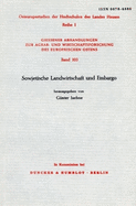 Sowjetische Landwirtschaft und Embargo
