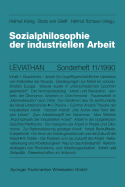 Sozialphilosophie Der Industriellen Arbeit