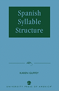 Spanish Syllable Structure
