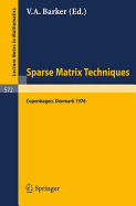 Sparse Matrix Techniques: Copenhagen 1976