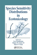 Species Sensitivity Distributions in Ecotoxicology