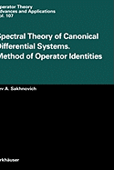 Spectral Theory of Canonical Differential Systems. Method of Operator Identities