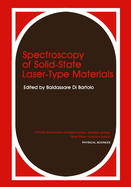 Spectroscopy of solid-state laser-type materials