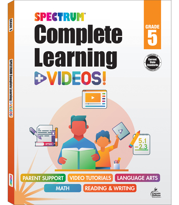 Spectrum Complete Learning + Videos Workbook: Volume 70 - Spectrum, and Carson Dellosa Education