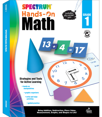 Spectrum Hands-On Math, Grade 1: Volume 53 - Spectrum (Compiled by), and Carson Dellosa Education (Compiled by)