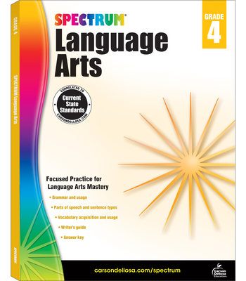Spectrum Language Arts, Grade 4: Volume 14 - Spectrum, and Carson Dellosa Education