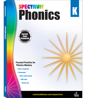 Spectrum Phonics, Grade K: Volume 90 - Spectrum