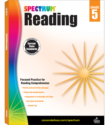 Spectrum Reading Workbook, Grade 5: Volume 24 - Spectrum, and Carson Dellosa Education