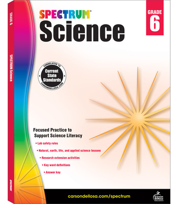 Spectrum Science, Grade 6: Volume 58 - Spectrum