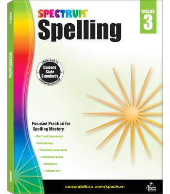 Spectrum Spelling, Grade 3: Volume 30 - Spectrum