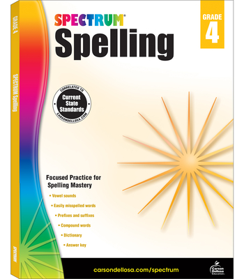 Spectrum Spelling, Grade 4: Volume 31 - Spectrum