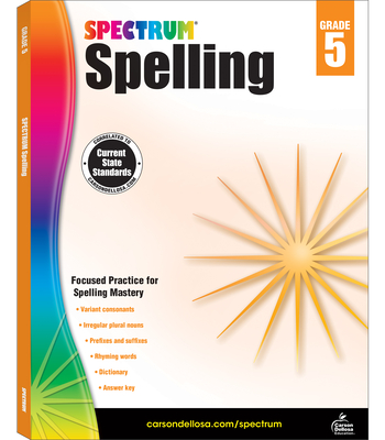 Spectrum Spelling, Grade 5: Volume 32 - Spectrum