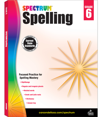 Spectrum Spelling, Grade 6: Volume 33 - Spectrum