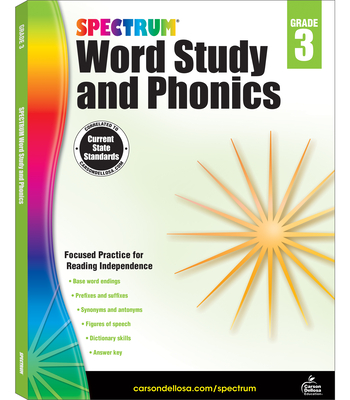 Spectrum Word Study and Phonics, Grade 3: Volume 82 - Spectrum