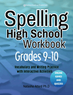 Spelling High School Grades 9-10: Vocabulary and Writing Practice with Interactive Activities