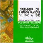 Splendeur du 2 pianos francais de 1865 a 1885