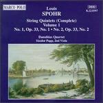 Spohr: String Quintets, Vol.1