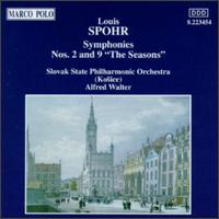 Spohr: Symphonies Nos. 2 & 9 - Slovak State Philharmonic Orchestra Kosice; Alfred Walter (conductor)