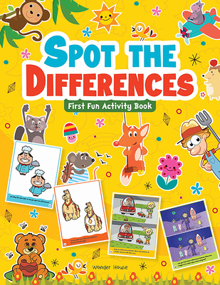Spot the Difference: First Fun Activity Books for Kids - Wonder House Books