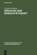Sprache und Sprecht?tigkeit