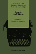 Sprache Und Wissen: Studien Zur Kognitiven Linguistik