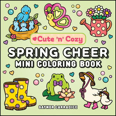 Spring Cheer Mini Coloring Book - 