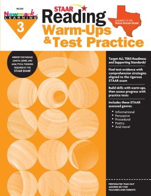 Staar: Reading Warm Ups and Test Practice G3 Workbook - Pippin, Jessica, and Fall, Brandon