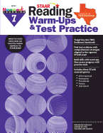 Staar: Reading Warm Ups and Test Practice G7 Workbook