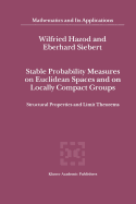 Stable Probability Measures on Euclidean Spaces and on Locally Compact Groups: Structural Properties and Limit Theorems